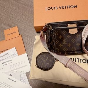 Louis Vuitton Multi pochette accessories bag - receipt/dust bag/original box